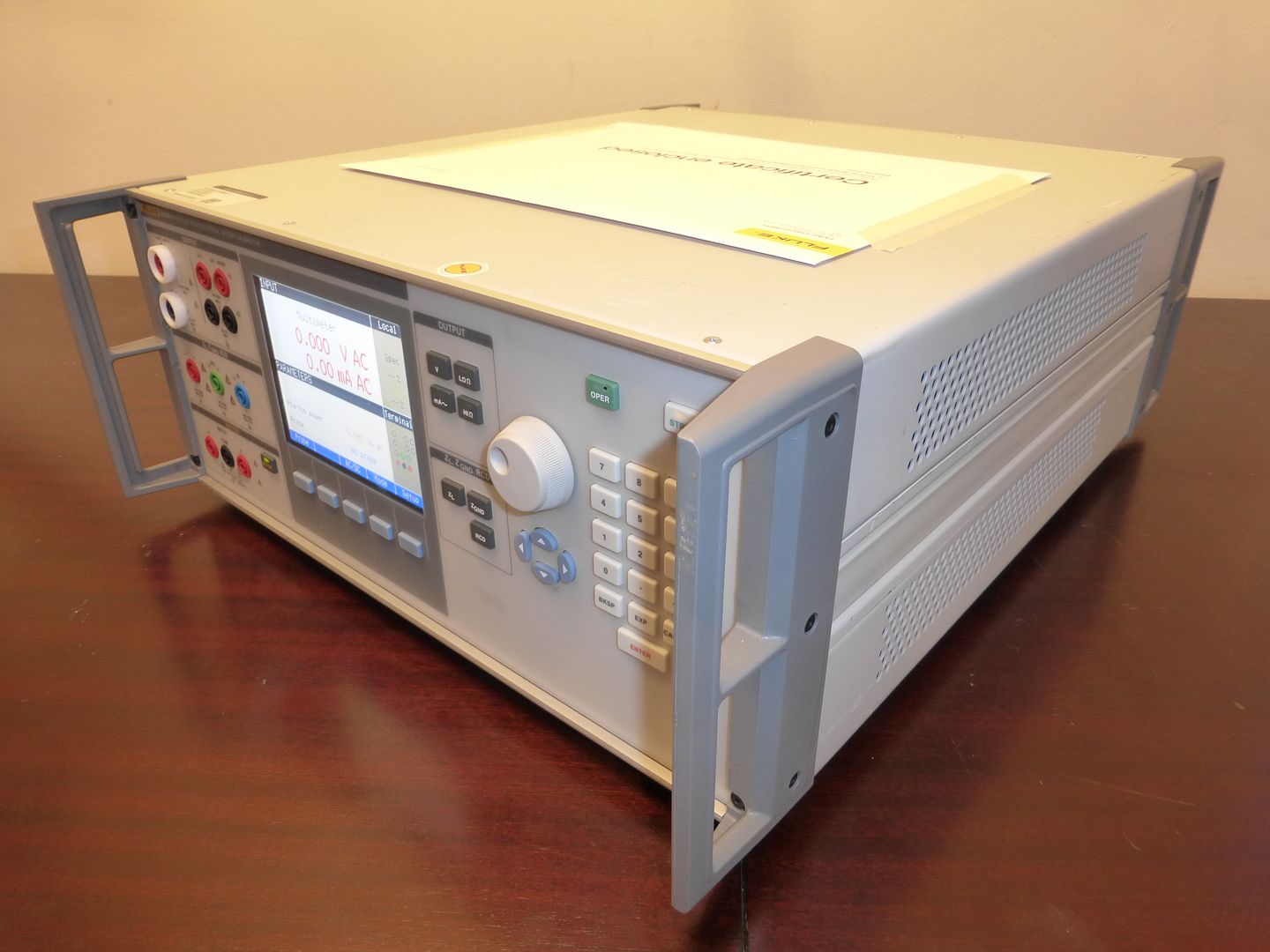 Fluke 5320A Multifunction Electrical Tester Calibrator with MFG